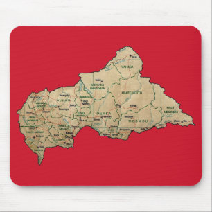 Map Mousepad Centrafrique
