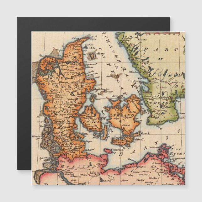 Mapa antigo antigo inspirado (10) (Frente/Verso)