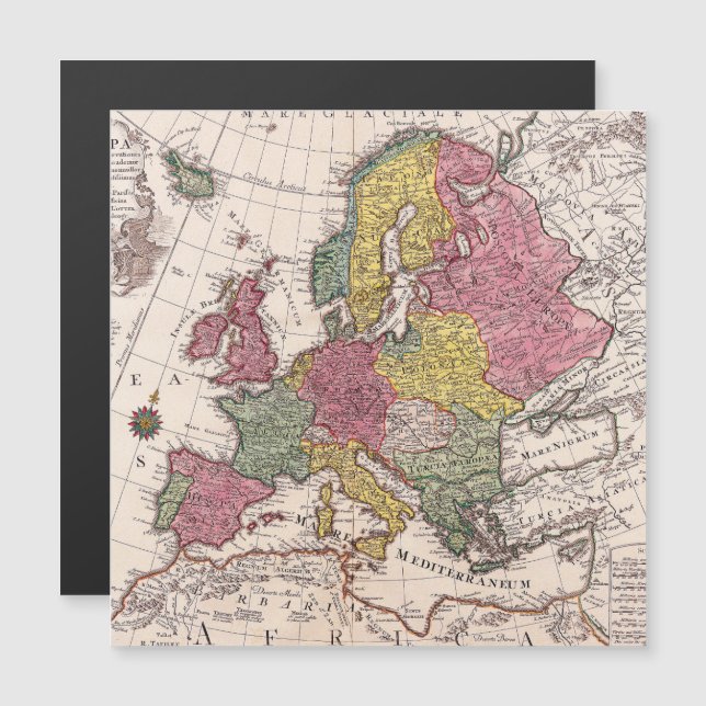 Mapa antigo antigo inspirado (9) (Frente/Verso)