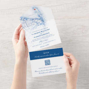 Mapa de Atlantic Heights NJ Elegante Casamento Mar