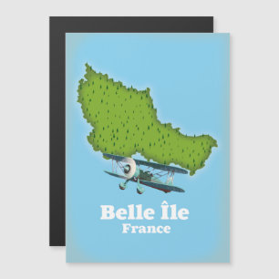 Mapa de Belle Île France