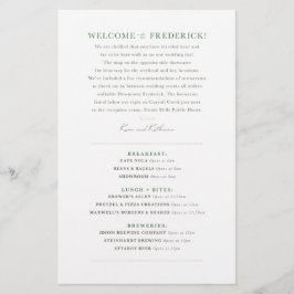 Mapa de Boas-vindas do Dia do Casamento - PERSONAL