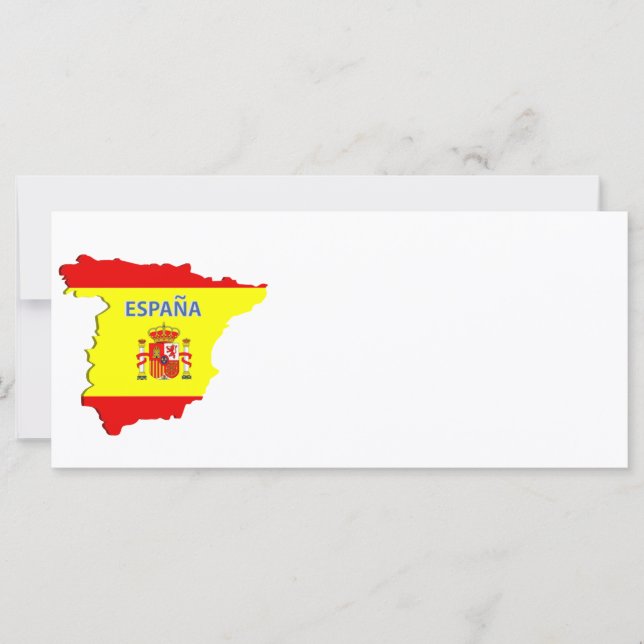 mapa de espanha (Frente)