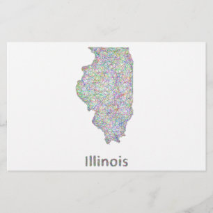 Mapa de Illinois