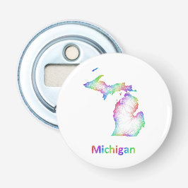Mapa de Michigan do arco-íris