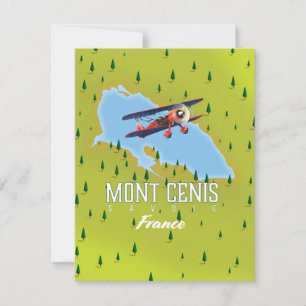 Mapa de Mont Cenis Savoie, França