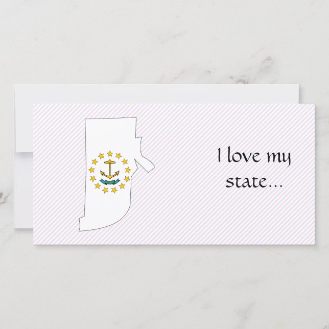 Mapa de Sinalizador da Ilha Rhode (Frente)