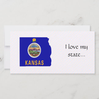 Mapa de Sinalizador do Kansas