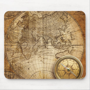 Mapa de Velho Mundo Mousepad