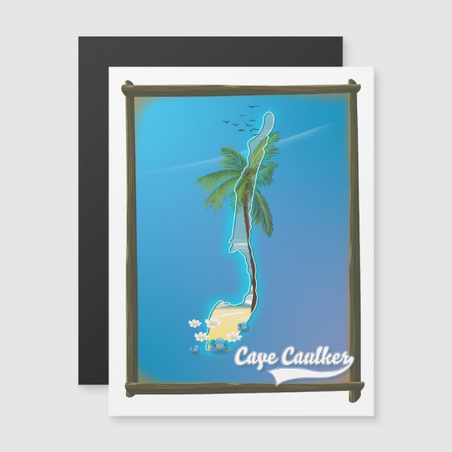 Mapa de viagem de Cape Caulker (Frente/Verso)