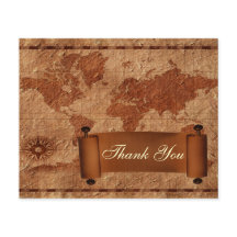 Mapa de Vintagem do Orçamento Casamento Obrigado C