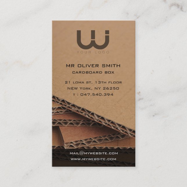 Mapa de visita profissional, fundo cartão (Frente)