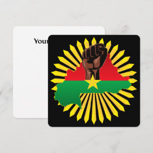 Mapa do Burkina Faso, Bandeira e Resistência à Rev