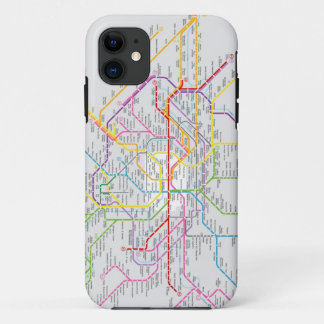Mapa do Metrô de Paris - Capa de iPhone 5