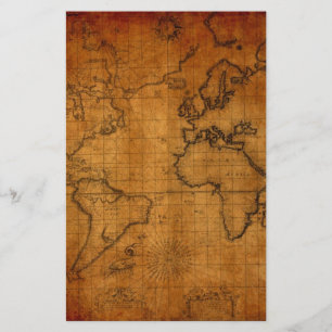 Mapa do mundo antigo