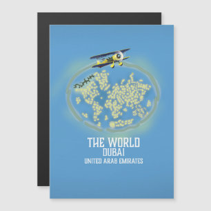 Mapa do Mundo dos Emirados Árabes Unidos
