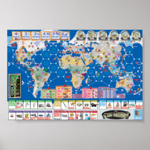 Mapa do poster das Bios-Origens