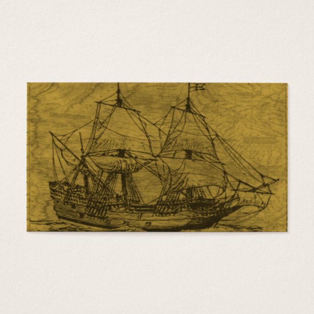 Mapa Do Schooner E Da Vintage (Frente)