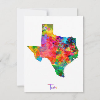Mapa do Texas