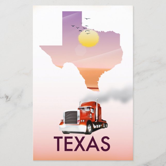 Mapa do Texas Big Rig (Frente)