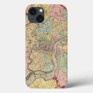 Mapa em torno da cidade de Philadelphfia