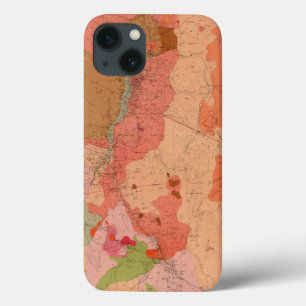 Mapa Geological do distrito de Washoe