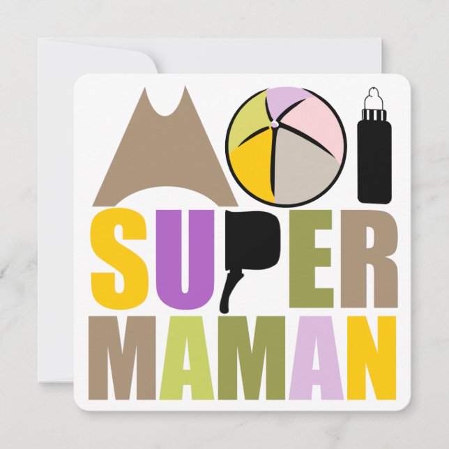 Mapa “Logotipo Natural” - mim Super Mamã (Frente)