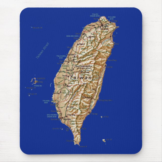 Mapa Mousepad de Formosa (Frente)