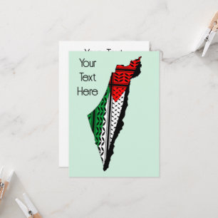 Mapa Palestino que Bandeira e Padrão Keffiyeg
