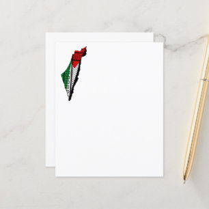 Mapa Palestino que Bandeira e Padrão Keffiyeg