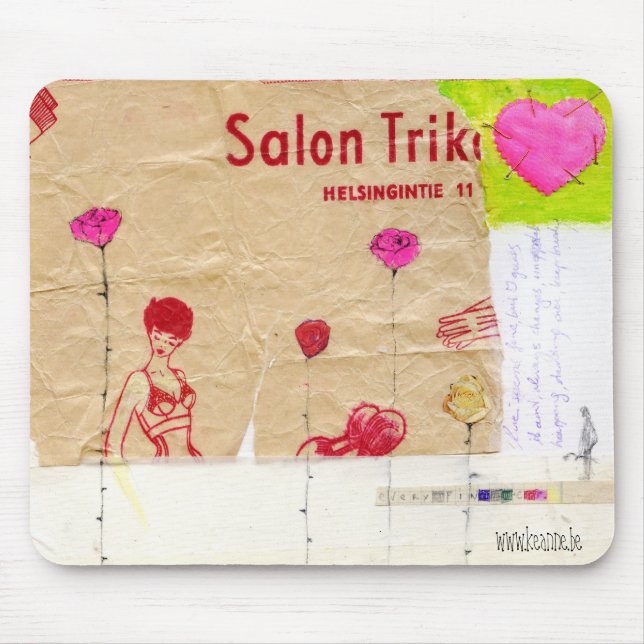 mapas de mim mousepad (Frente)