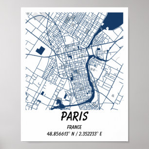Mapas Personalizados, Impressões de Mapas de Cidad