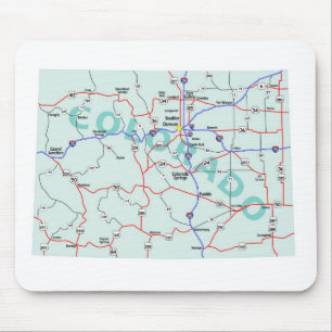 Mapeamento Interestadual do Colorado Mousepad