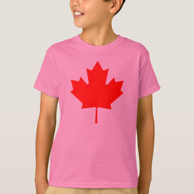 Maple Leaf - símbolo T-shirt (Frente)