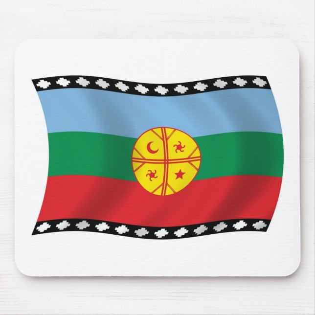 Mapuches Flag Mousepad (Frente)