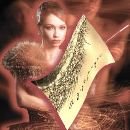 Maquiagem de Beleza Dourada de Lash Metálica do Ce