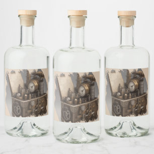 Máquina do Tempo Steampunk - Treasure Chest Vintag