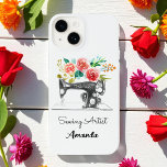 Máquinas De Costurar O Feixe-Costura<br><div class="desc">Máquina de costura iPhone 14 Caixa com Máquina de costura de Vintagem Negra e flores de aquarela sobre fundo branco. Mais produtos com esse design estão na coleção abaixo.</div>