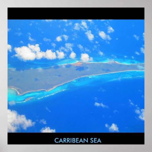 MAR CARRIBEAN nº 1 POSTER (Frente)