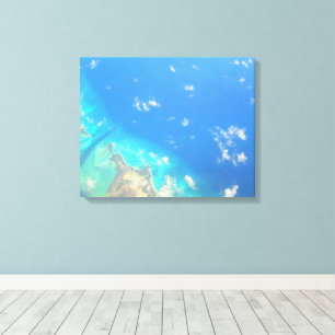 MAR CARRIBEAN Nº 3 NA CANVAS 20 "x 16"