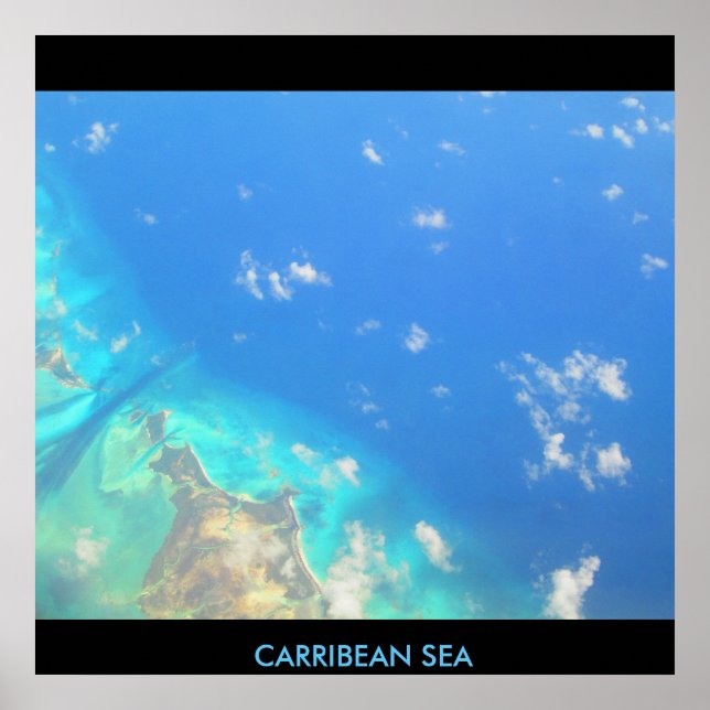 MAR CARRIBEAN nº 3 POSTER (Frente)