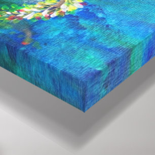 Mar de Flor - Pintura de Canvas Om