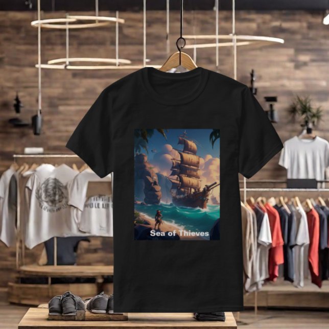 Mar de Ladrões Jogos T-Shirt (Criador carregado)