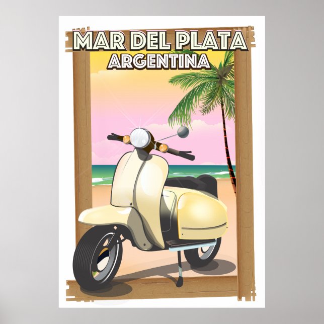 Mar del Plata Argentina poster (Frente)