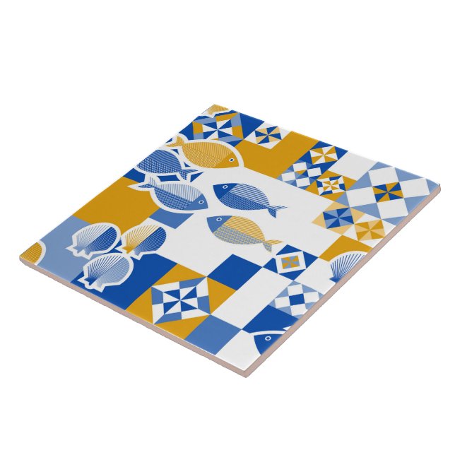 Mar e azulejos (Lateral)