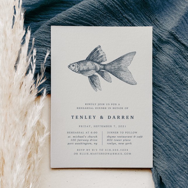 Mar profundo | Convite para Janto de ensaio (Criador carregado)