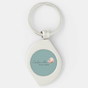 Mar Verde com Chaveiro do Partido Bridal Shell