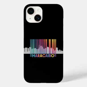 Maracaibo City Barcode Art Latin Pride