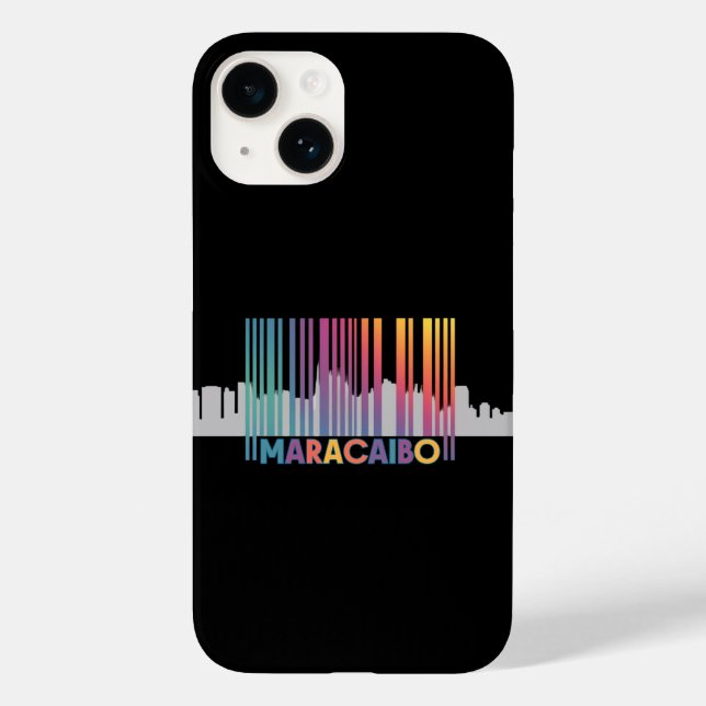 Maracaibo City Barcode Art Latin Pride (Verso)
