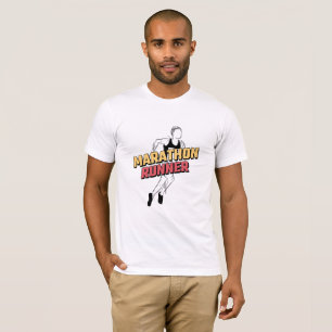 Marathon Runner T-Shirt Em Corrente